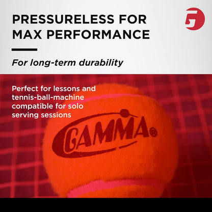 Sports Pressureless Tennis-Balls Bucket, Bulk Tennis Balls, Premium Tennis Accessories, Pack of 48